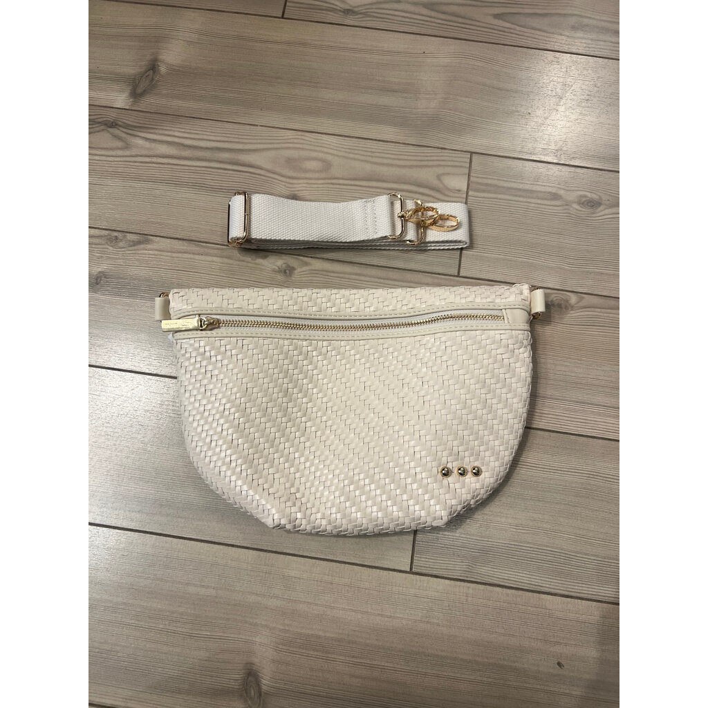 Pretty Simple Pretty Simple Diagonal Woven Westlyn Bum Bag