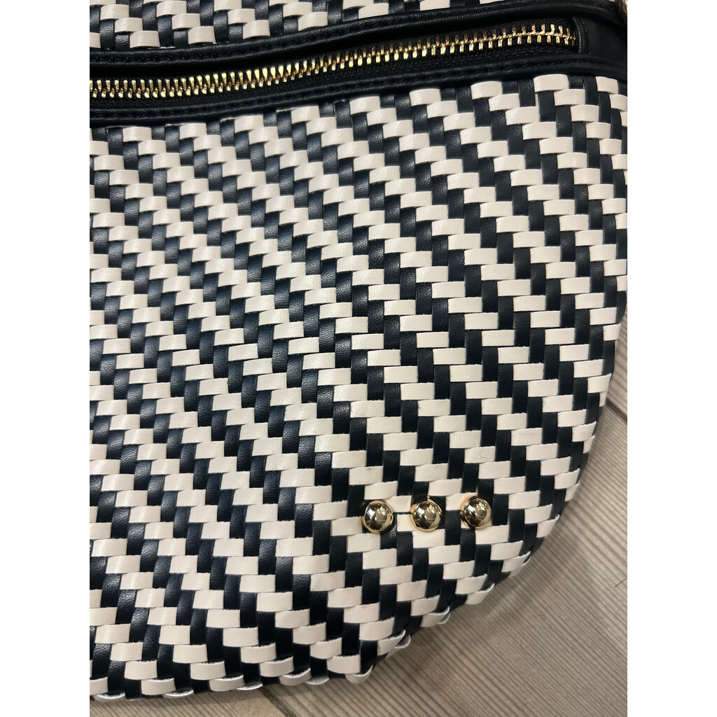 Pretty Simple Pretty Simple Diagonal Woven Westlyn Bum Bag
