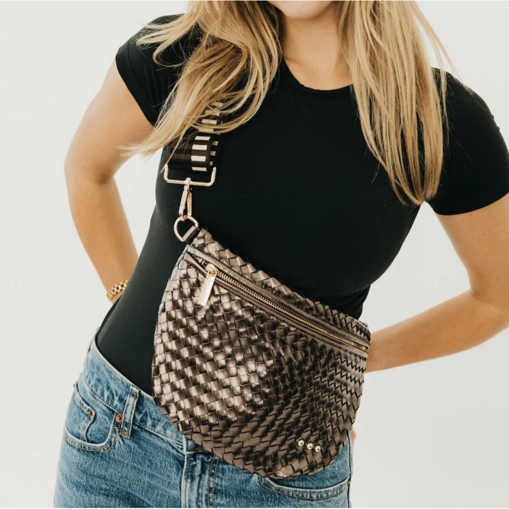Pretty Simple Pretty Simple Westlyn Woven Bum Bag