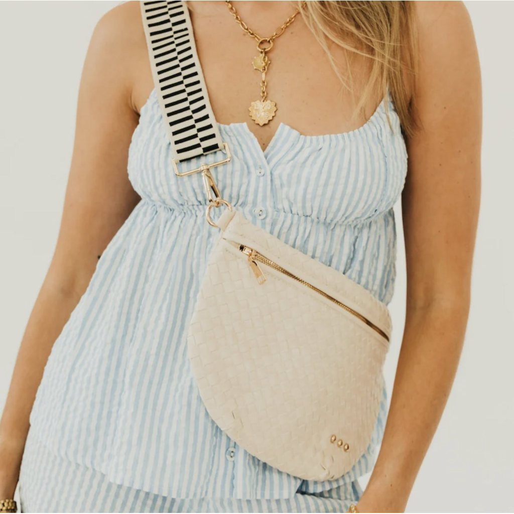 Pretty Simple Pretty Simple Westlyn Woven Bum Bag