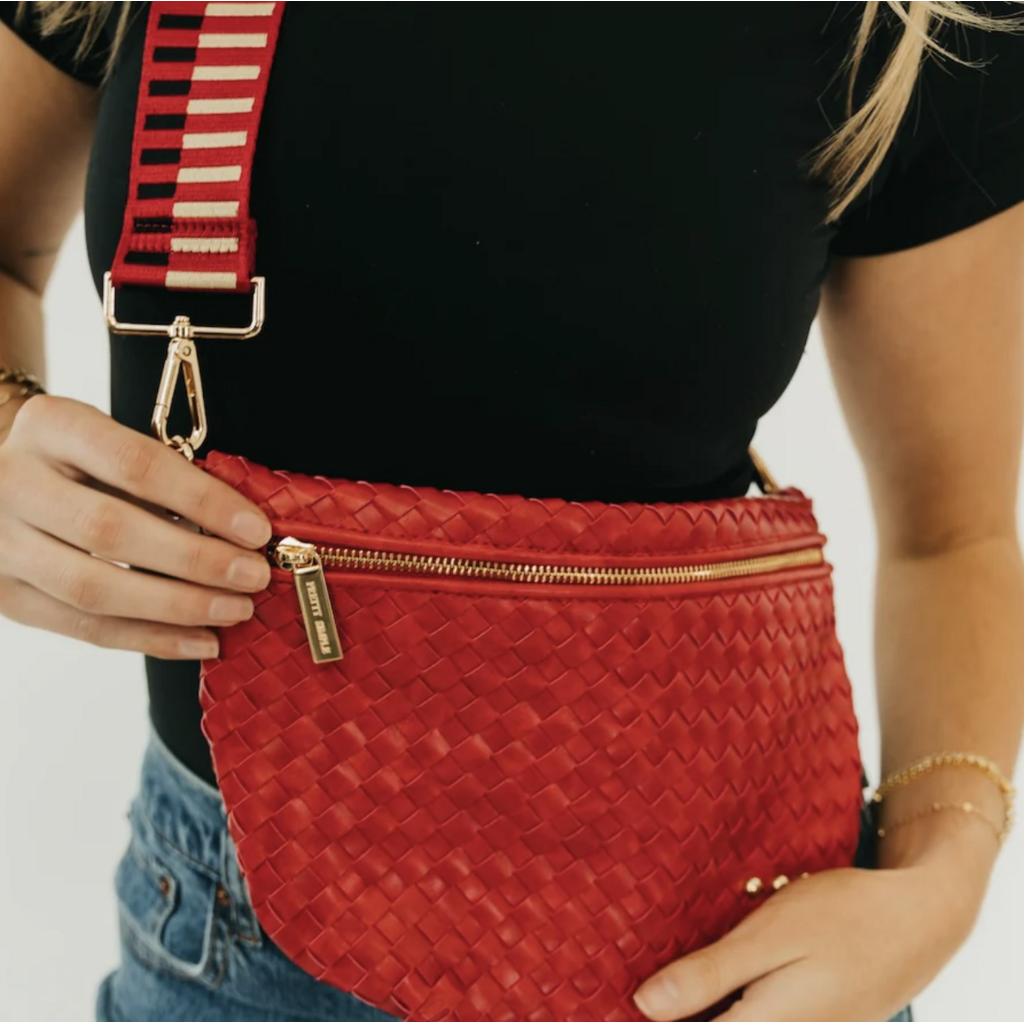 Pretty Simple Pretty Simple Westlyn Woven Bum Bag