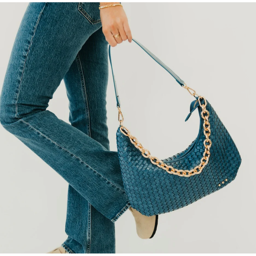 Pretty Simple Pretty Simple Sienna Slouchy Woven Shoulder Bag