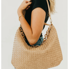 Pretty Simple Pretty Simple Sienna Slouchy Woven Shoulder Bag