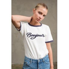 Raisonnel Raisonnel Bonjour Contrast Ringer Tee