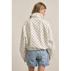 Raisonnel Raisonnel Polka Dot Pullover Jacket