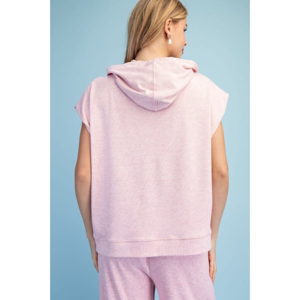 Gigio Gigio Knit Sleeveless Hoodie