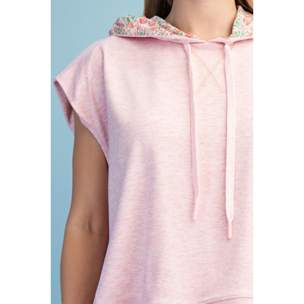 Gigio Gigio Knit Sleeveless Hoodie