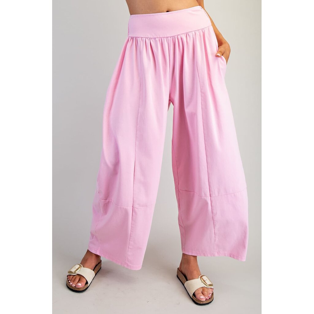 ee:some ee:some Mineral Washed Wide Leg Pants