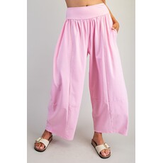 ee:some ee:some Mineral Washed Wide Leg Pants
