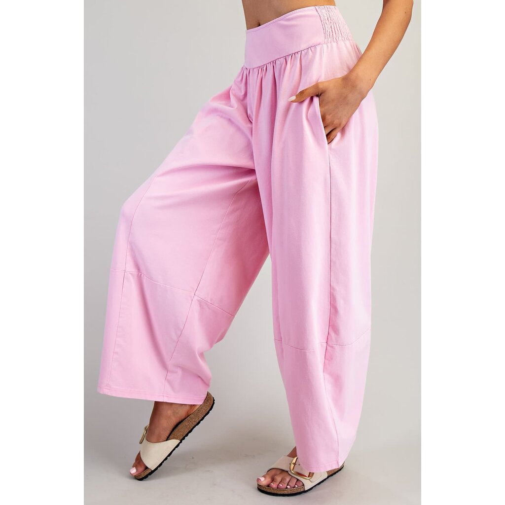 ee:some ee:some Mineral Washed Wide Leg Pants