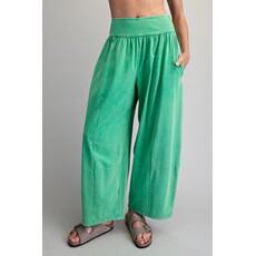ee:some ee:some Mineral Washed Wide Leg Pants