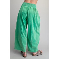 ee:some ee:some Mineral Washed Wide Leg Pants