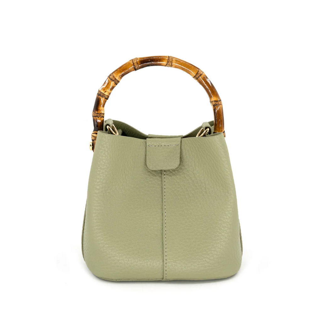 BC Bags BC Bags Bucket Bag with Bamboo Handle
