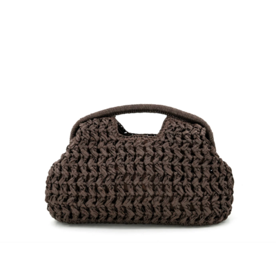 BC Bags Portofino Woven Clutch