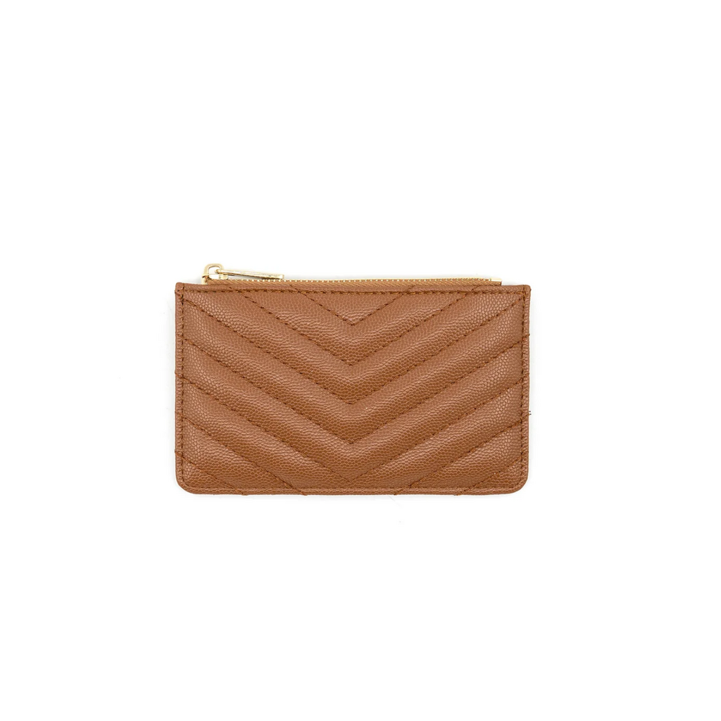BC Bags BC Bags Chevron Stitched Pattern Wallet