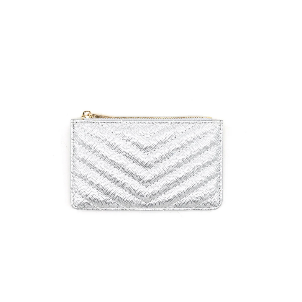 BC Bags BC Bags Chevron Stitched Pattern Wallet