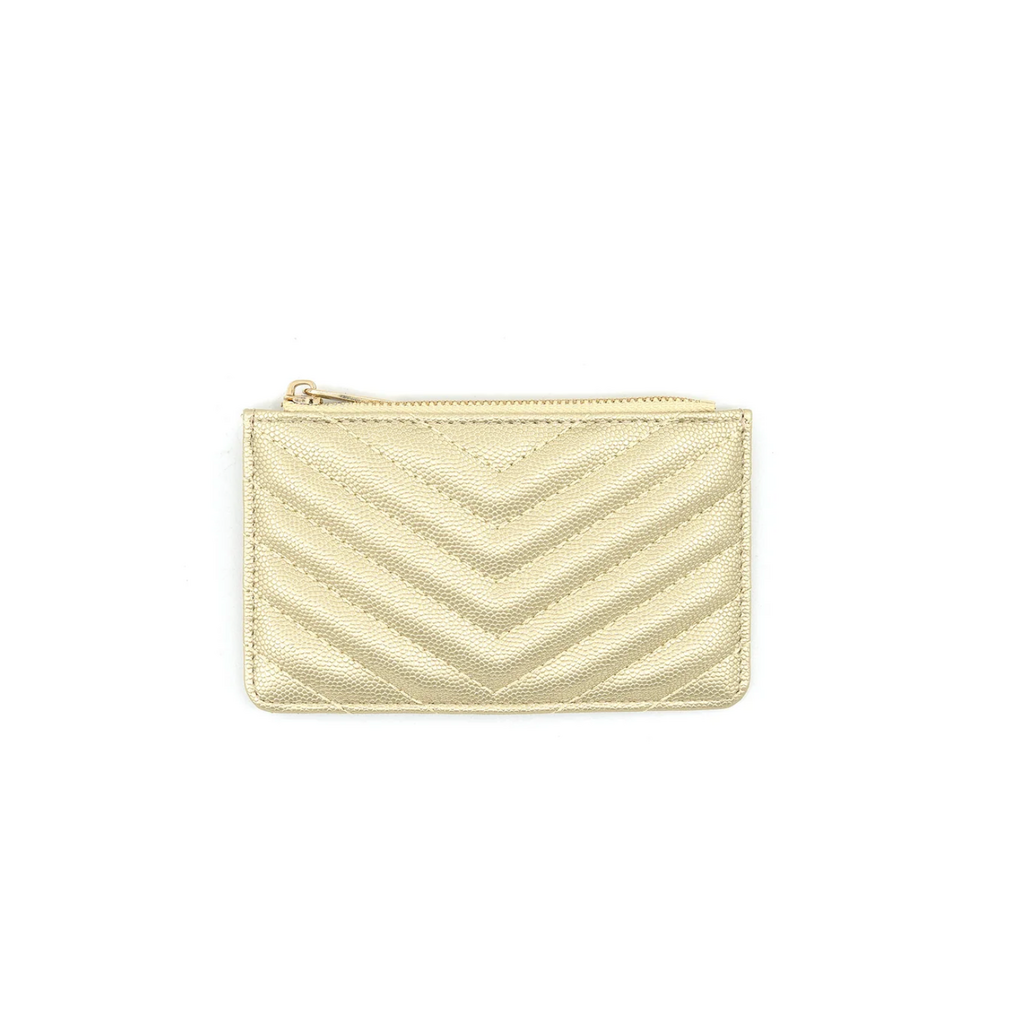 BC Bags BC Bags Chevron Stitched Pattern Wallet
