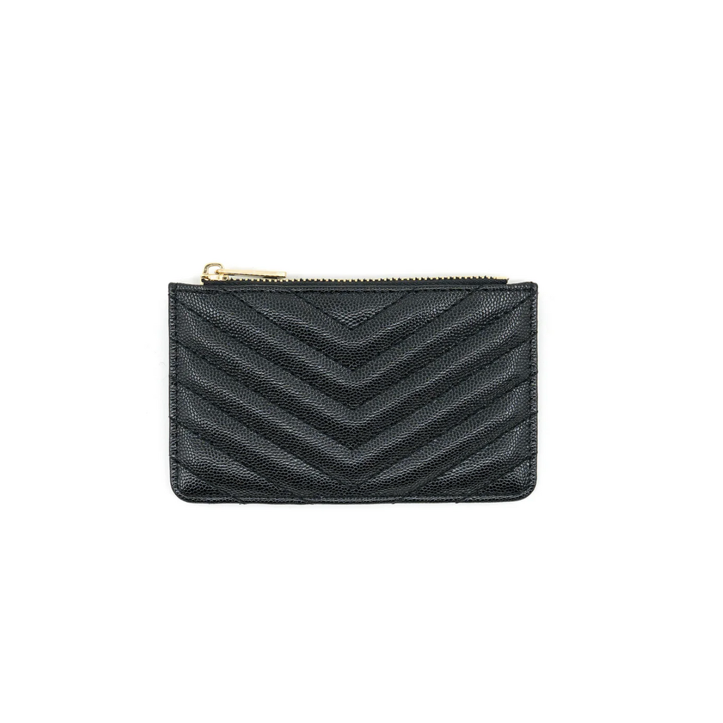 BC Bags BC Bags Chevron Stitched Pattern Wallet