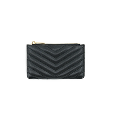 BC Bags BC Bags Chevron Stitched Pattern Wallet