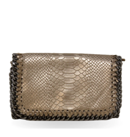 German Fuentes Italian Leather Crossbody Clutch