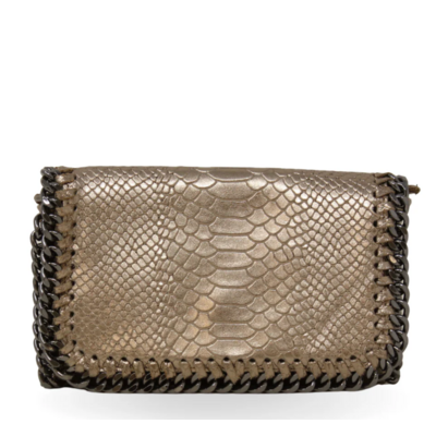 German Fuentes Italian Leather Crossbody Clutch