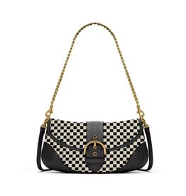 Hatzzi Small Woven Flap Shoulder Bag