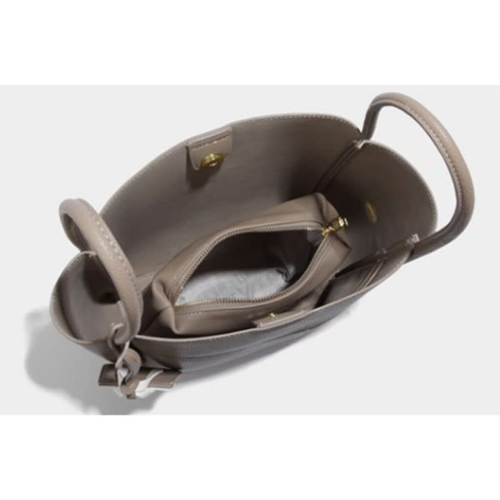 Hatzzi Hatzzi Vegan Leather Bucket Shoulder Bag