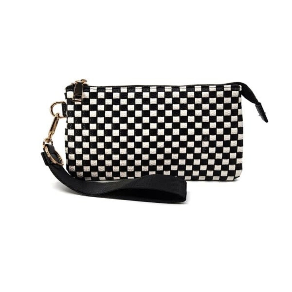 Hatzzi Hatzzi Woven Clutch Wristlet