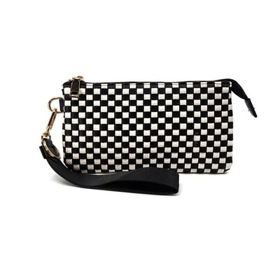 Hatzzi Woven Clutch Wristlet