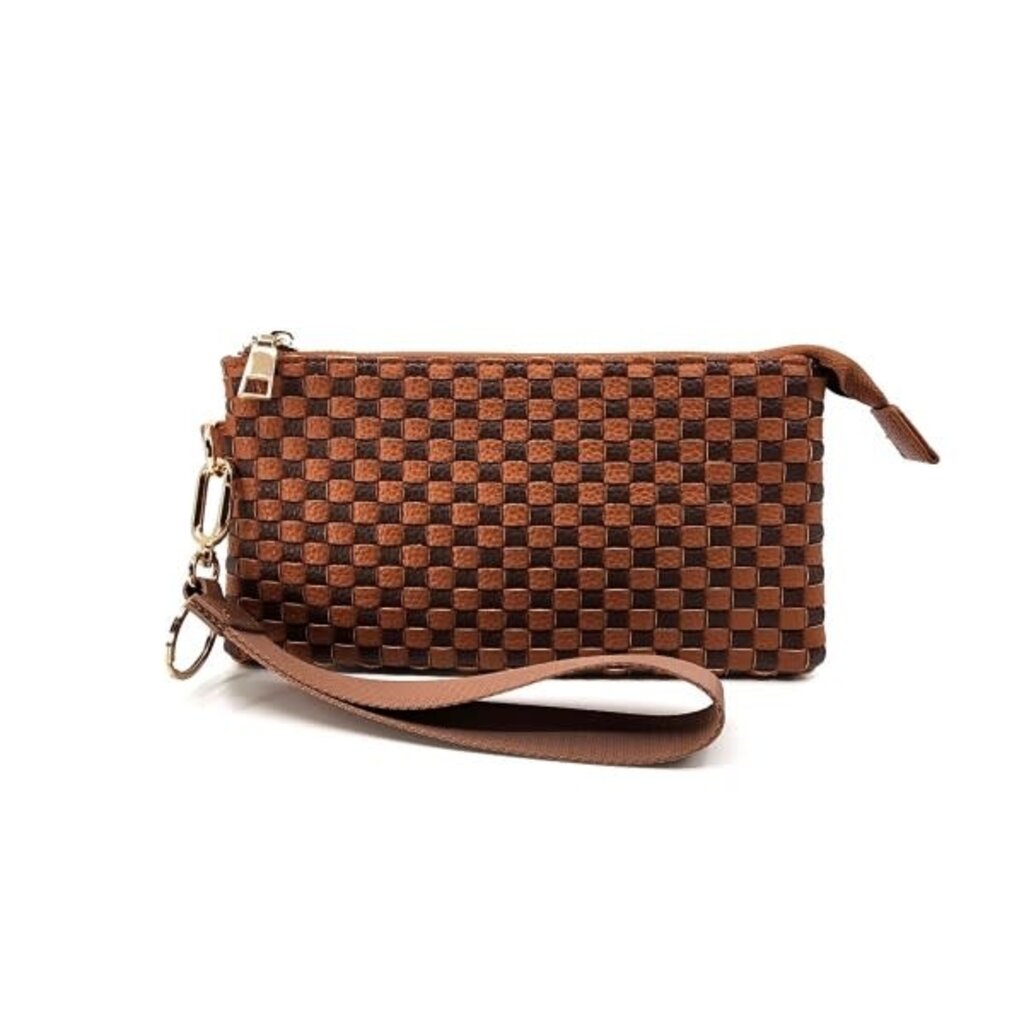 Hatzzi Hatzzi Woven Clutch Wristlet