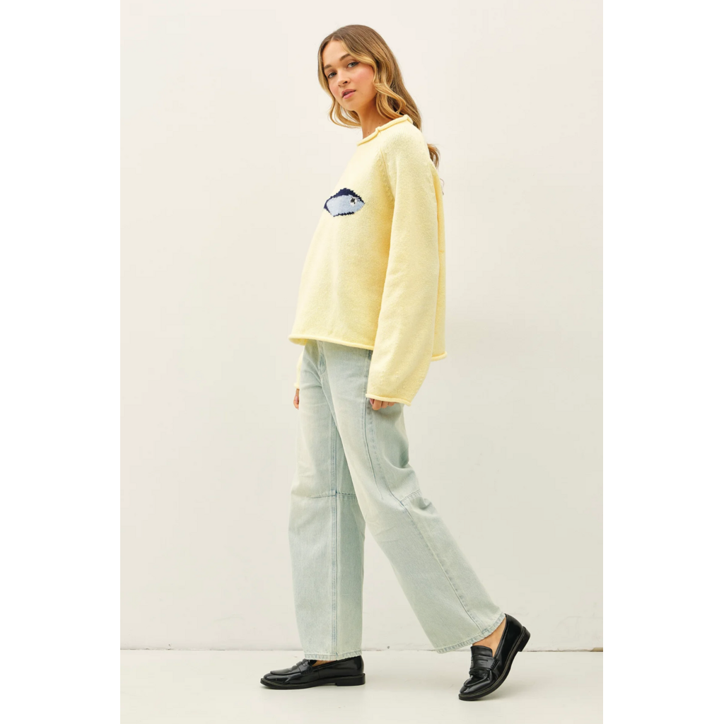 Things Between Things Between Sardine Sweater