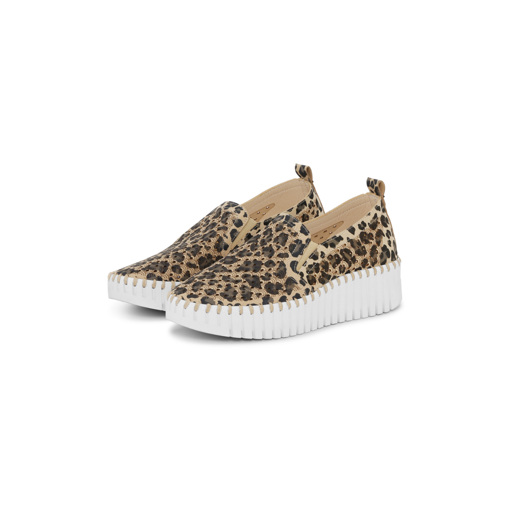 Ilse Jacobsen Ilse Jacobsen Tulip Leopard Print Shoe