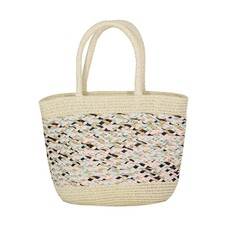Wona Wona Mixed Color Straw Bag