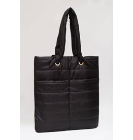 Wona Soft Padded Quilted Tote Bag