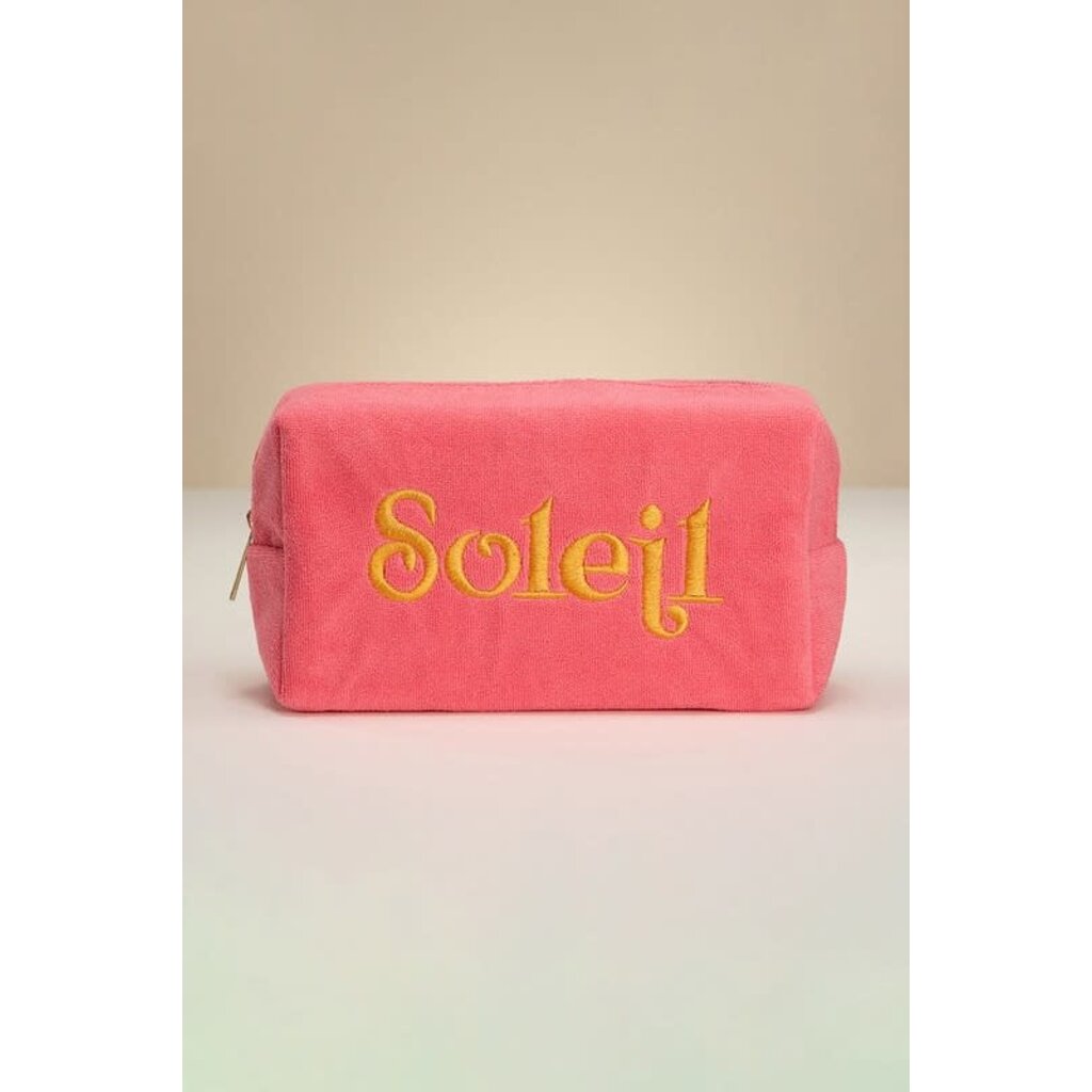 Wona Wona SOLEIL Embroidered Cosmetic Pouch Bag