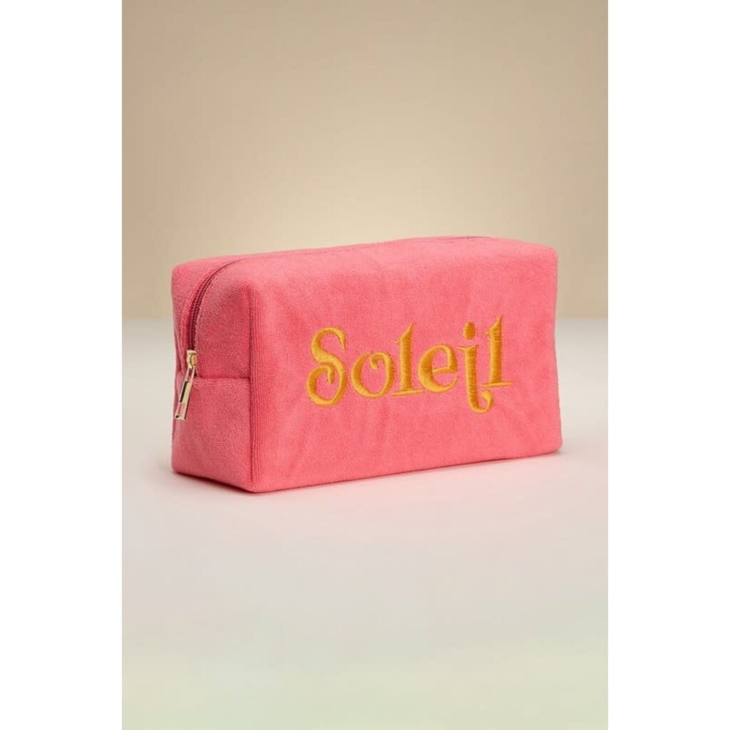 Wona Wona SOLEIL Embroidered Cosmetic Pouch Bag