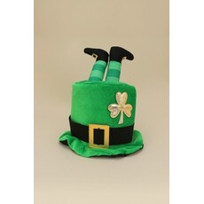 Wona Wona Shamrock Leprechaun Legs Top Costume Bucket Hat