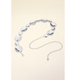 Wona Polished Disc Link Chain Waist Belt