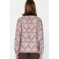Gigio Gigio Printed Long Sleeve Top