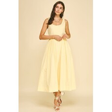 Pinch Pinch A-Line Poplin Midi Dress