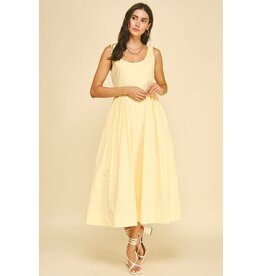 Pinch A-Line Poplin Midi Dress