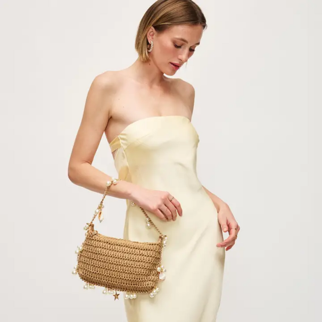 Urban Expressions Urban Expressions Steph Seasonal Seashell Straw Bag