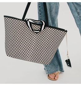 Pretty Simple Woven Tiffany Organizer Tote Bag