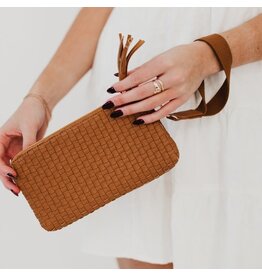 Pretty Simple Emma Woven Clutch Wristlet