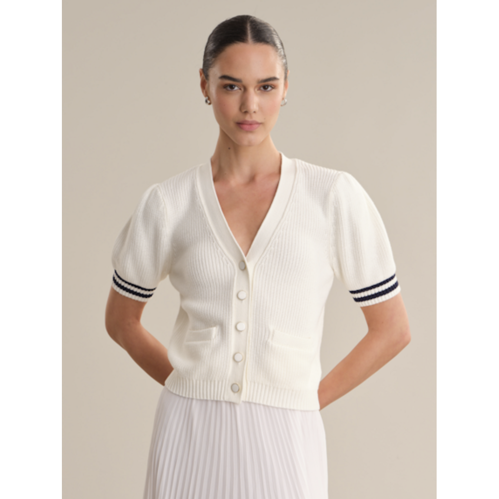 525 America 525 Avalon Puff Sleeve Cardigan