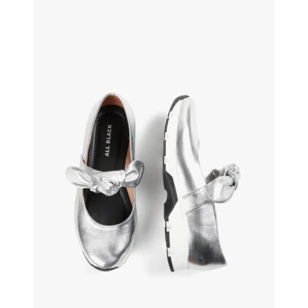 All Black All Black Big Bow Sneaker