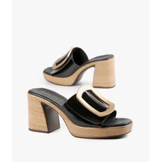 All Black All Black Hi Elegante Hi Heeled Sandal