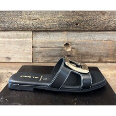 All Black All Black Square Cut Slide