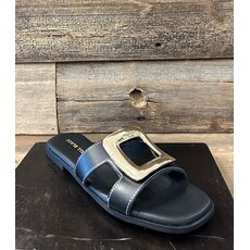 All Black All Black Square Cut Slide