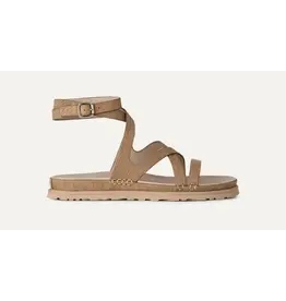 Ugg Goldengaze Embossed Ankle Wrap Sandal